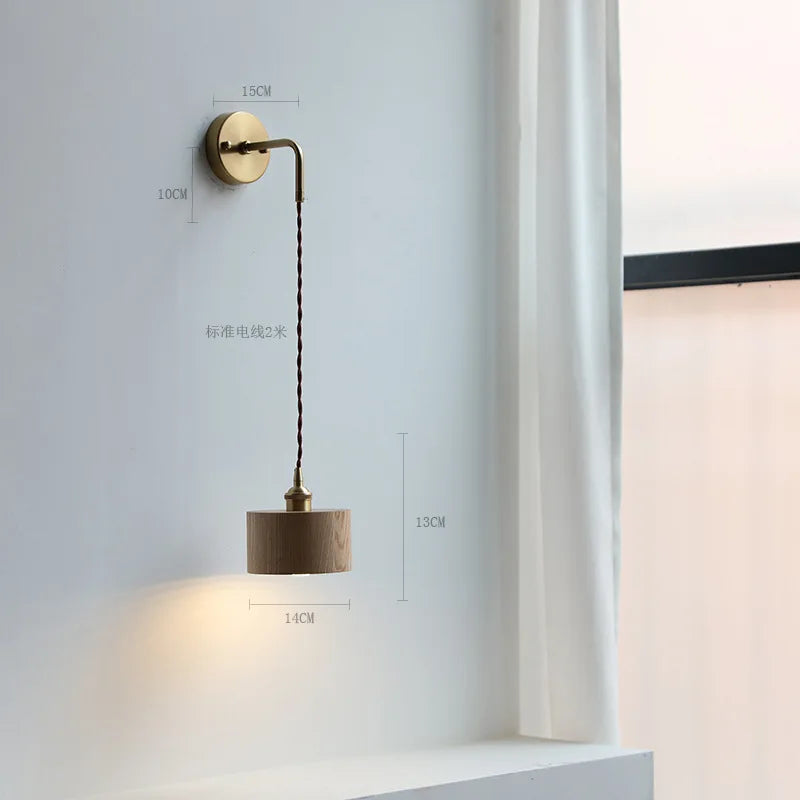 IWHD – applique murale en bois avec chaîne à tirer - vue 11 sur 18