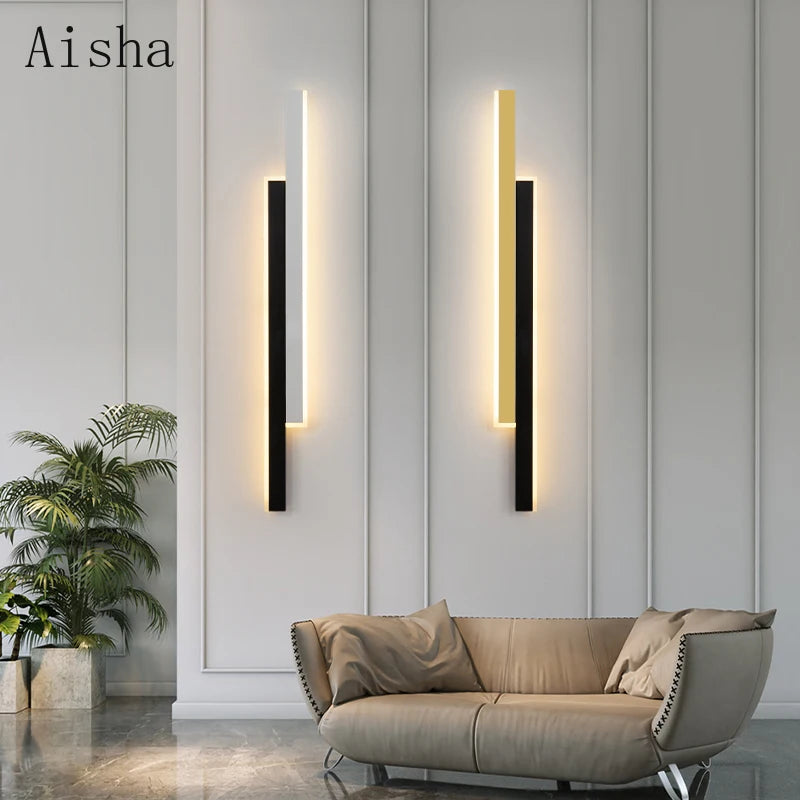 applique murale led moderne design pour intérieur minimaliste - vue 1 sur 14