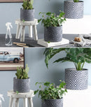 moule en silicone pour fabriquer des pots de fleurs décoratifs
