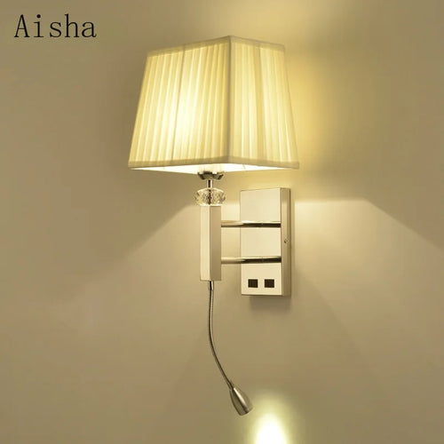 applique murale led moderne en acier inoxydable pour décoration intérieure - vue 2 sur 8