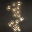 applique murale led moderne à fleurs interchangeables pour décoration intérieure