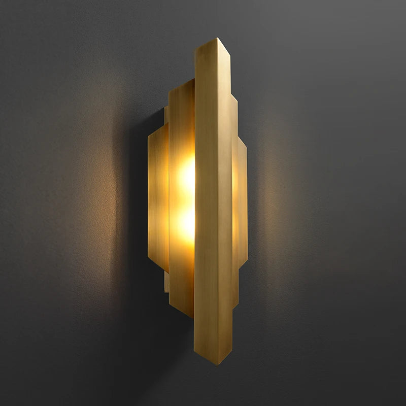 applique murale en cuivre design moderne luxe intérieur - vue 3 sur 7