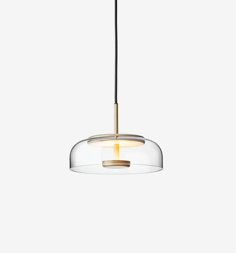 lustre scandinave moderne design luxe éclairage intérieur rond - vue 10 sur 10