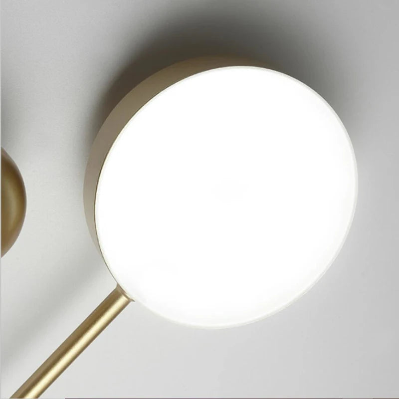 applique murale led nordique en métal pour intérieur moderne - vue 3 sur 5