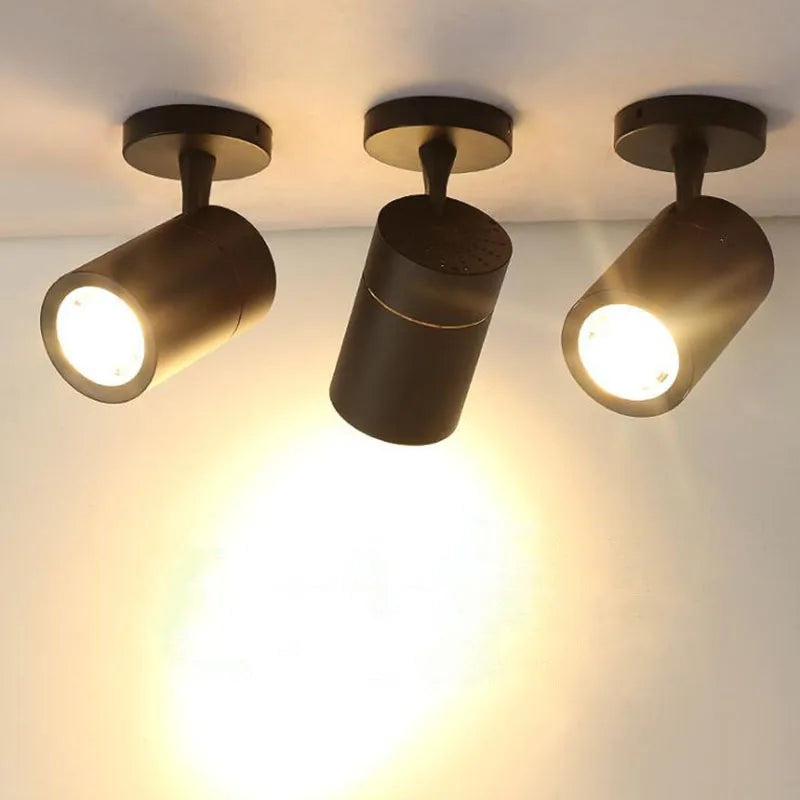 projecteurs led qiuboss à intensité variable pour loft - vue 8 sur 8