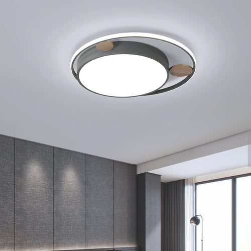 plafonnier led rond pour intérieur décoratif moderne et élégant - vue 2 sur 12