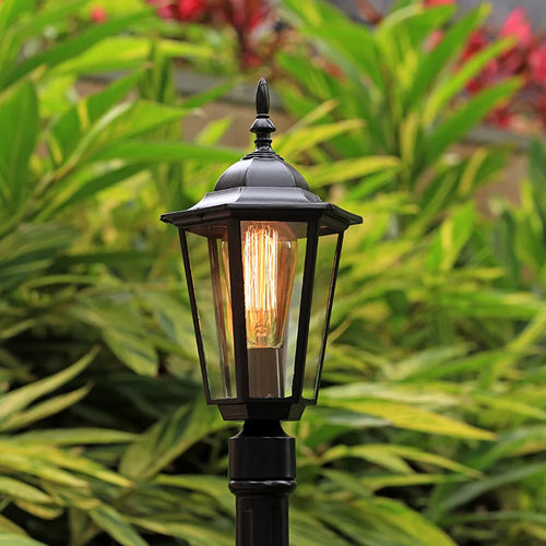 lampe de jardin extérieure rétro pour les espaces extérieurs et les allées - vue 8 sur 8