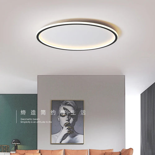 plafonnier circulaire moderne pour intérieur élégant et fonctionnel - vue 3 sur 10