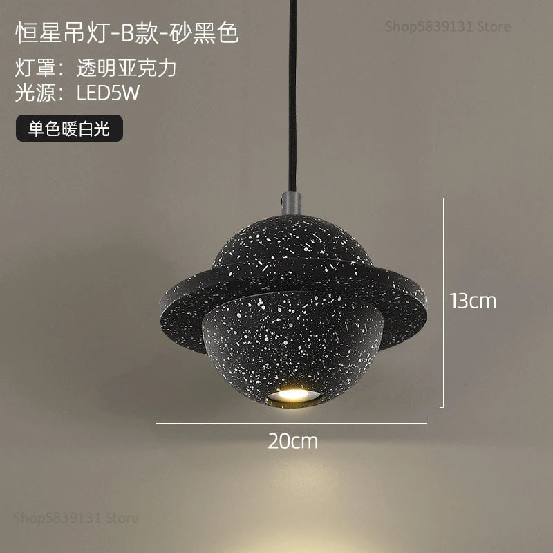 suspension modernes en ciment led pour restaurant barre lumineuse - vue 19 sur 23