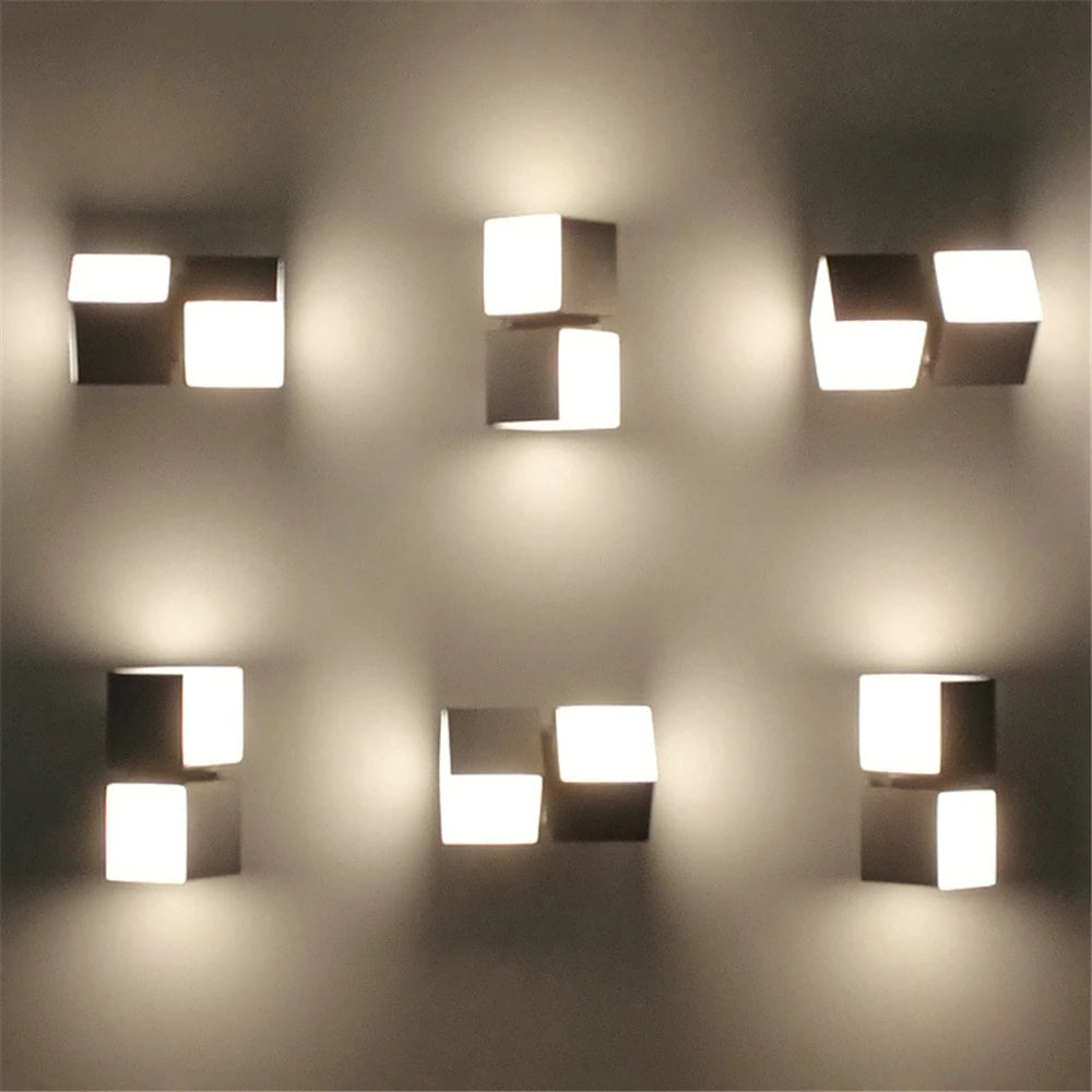 applique murale led étanche extérieur éclairage moderne décoratif paysage jardin allée - vue 5 sur 11