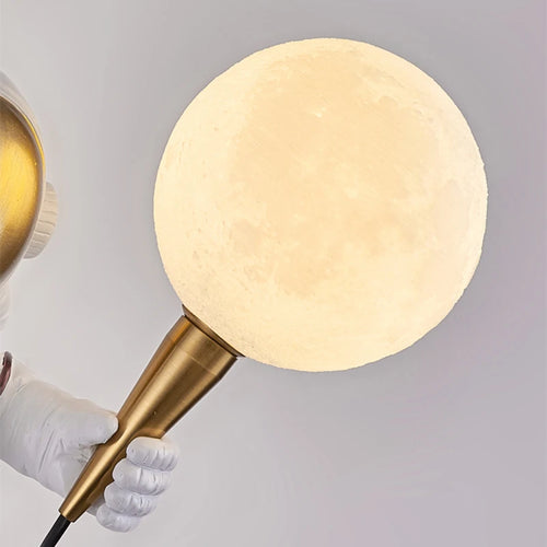 applique murale Nordique LED personnalité astronaute lune chambre d'enfant cuisine salle à manger chambre bureau balcon allée - vue 10 sur 9