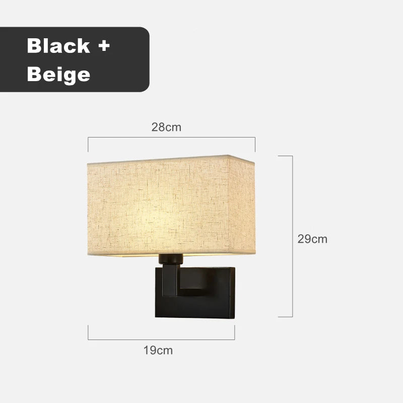 applique murale moderne en tissu style américain carré décoratif - vue 8 sur 11