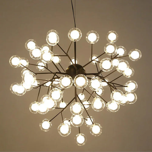 suspension poom créative nordique moderne pour éclairage ambiance - vue 6 sur 6