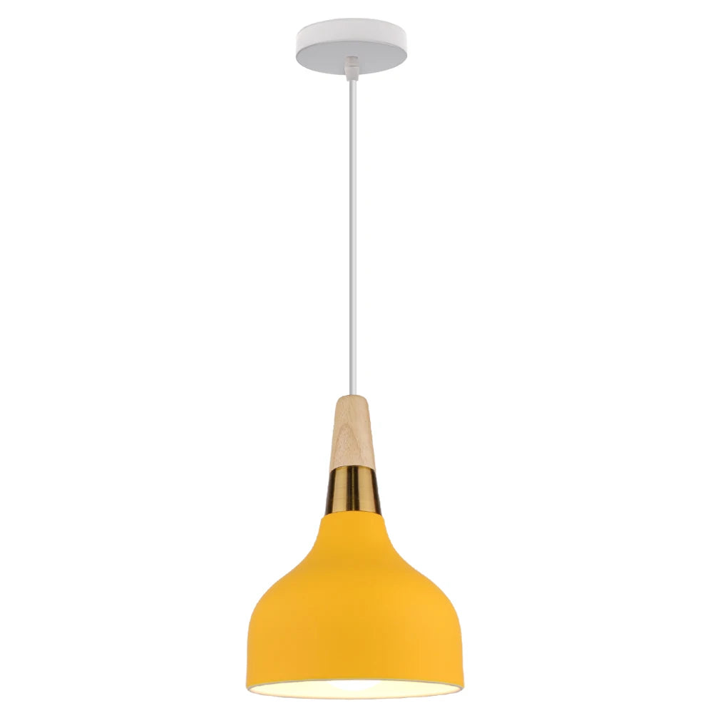 luminaire suspendu led moderne nordique en aluminium rétro - vue 16 sur 16