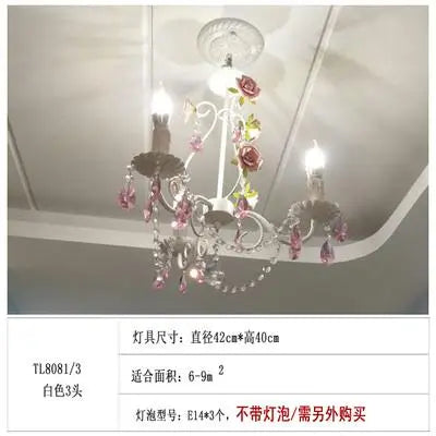 lustre moderne en cristal pour mariage et restaurant - vue 13 sur 14