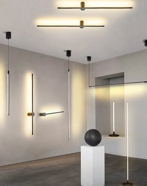 applique murale led moderne design nordique pour intérieur élégant - vue 2 sur 14