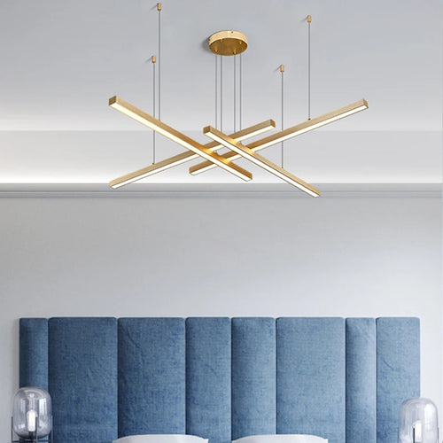 lustre moderne minimaliste pour une ambiance chaleureuse et design - vue 4 sur 17