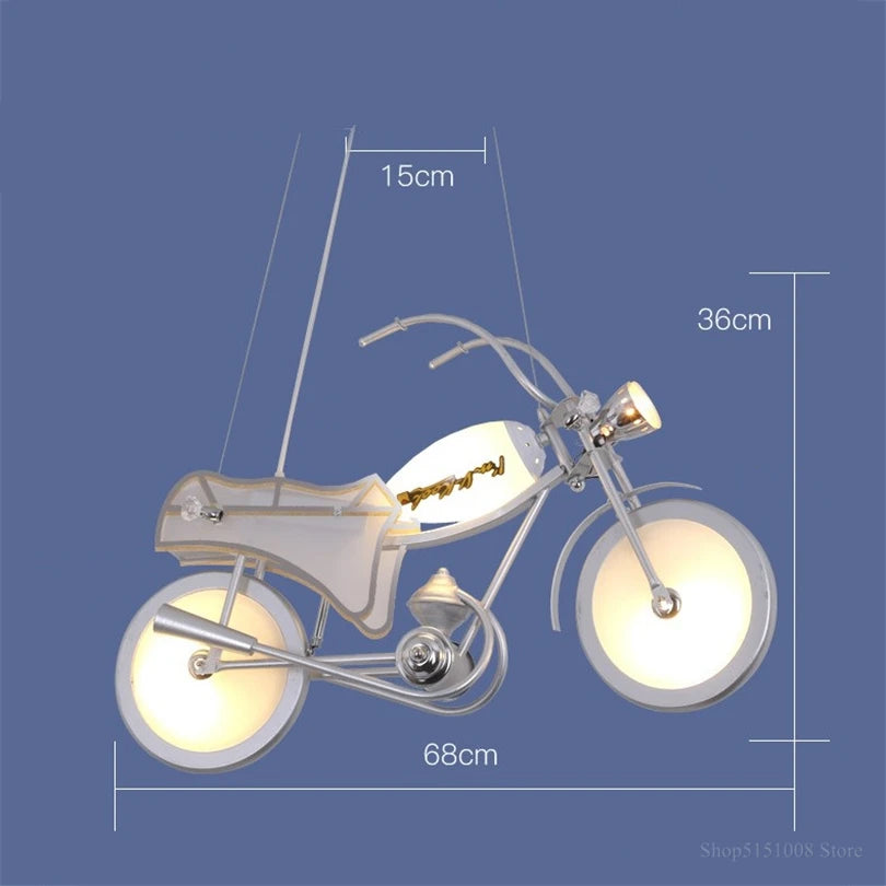 suspension moderne à led pour décoration créative enfant - vue 5 sur 6