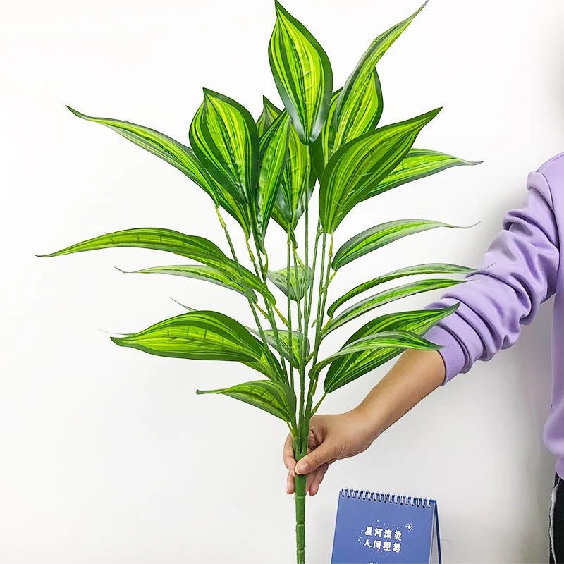 plante artificielle monstera tropicale à feuilles décoratives pour intérieur jardin - vue 9 sur 13