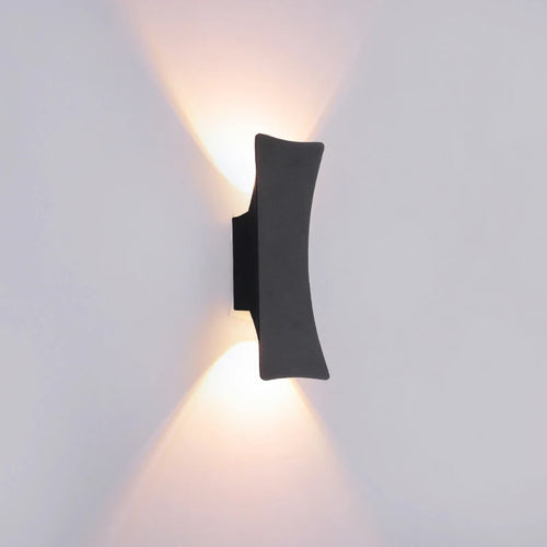 Applique extérieure LED moderne porte lumières escalier entrée balcon maison jardin porche terrasse étanche éclairage mural - vue 4 sur 8