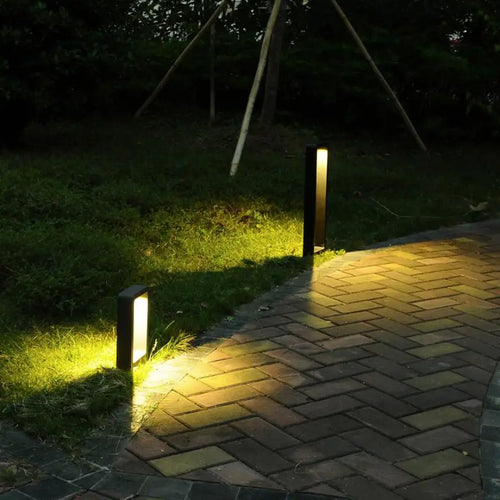 IP68 extérieur 15W Led lumière de jardin moderne en aluminium Led lampes à gazon paysage projecteur pour jardin cour AC85-265V DC12V - vue 4 sur 10