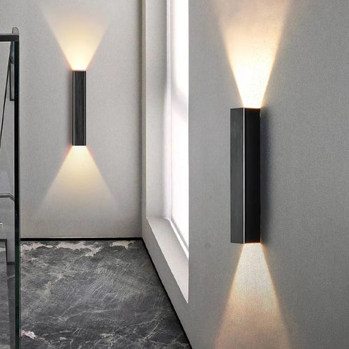 12W 18W LED applique intérieure moderne en aluminium éclairage à la maison appliques chambre salon allée couloir décoration applique murale LED lumière - vue 3 sur 14