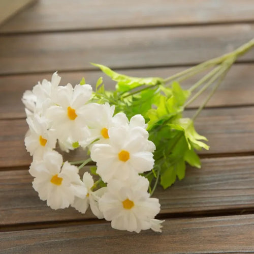 bouquet de fleurs artificielles marguerite pour décoration automnale - vue 10 sur 11