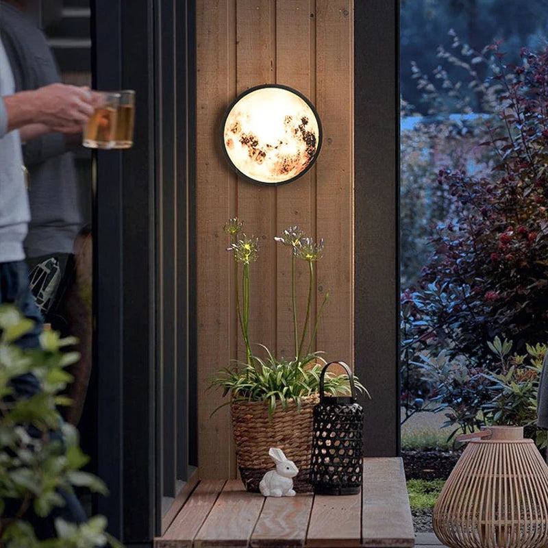 Éclairage extérieur LED lumières applique murale décoration moderne étanche porche balcon terrasse applique murale lampe jardin éclairage mural - vue 3 sur 8