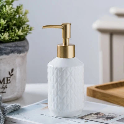 distributeurs de savon liquide en céramique pour salle de bain cadeau - vue 11 sur 11