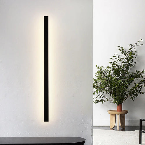 applique murale led étanche minimaliste pour extérieur - vue 6 sur 11