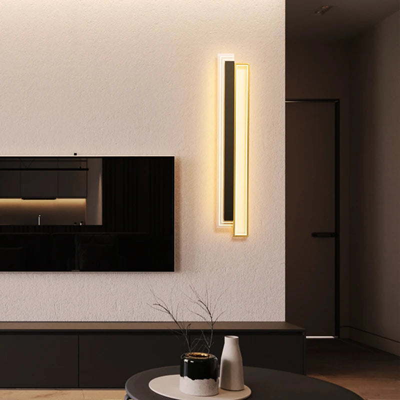 applique murale led moderne pour éclairage intérieur élégant - vue 4 sur 16