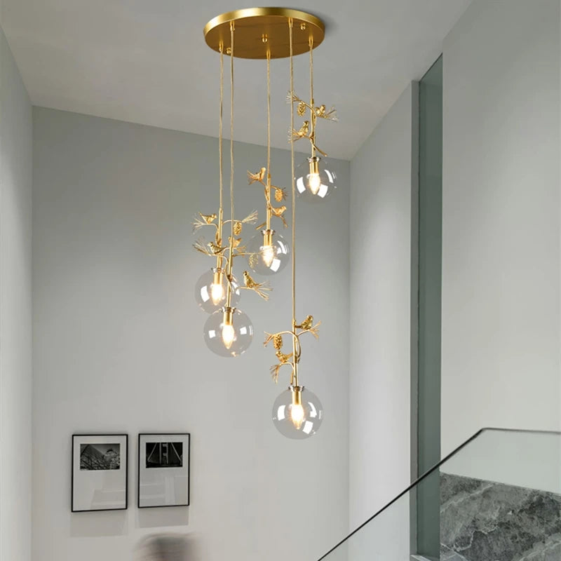 suspension en verre design moderne pour intérieur élégant - vue 6 sur 15