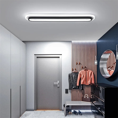 plafonnier led moderne pour intérieur et bureau élégant - vue 4 sur 10