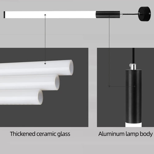 lustre moderne à led pour éclairage intérieur spiralé - vue 6 sur 12