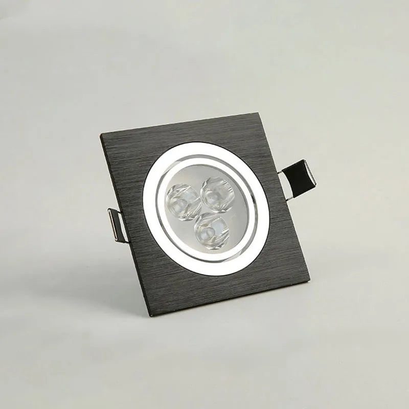 spots led encastrables carrés à intensité variable pour éclairage intérieur - vue 4 sur 7