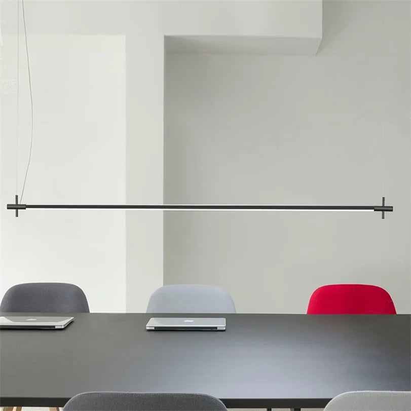 suspension led style minimaliste pour table à manger - vue 4 sur 7