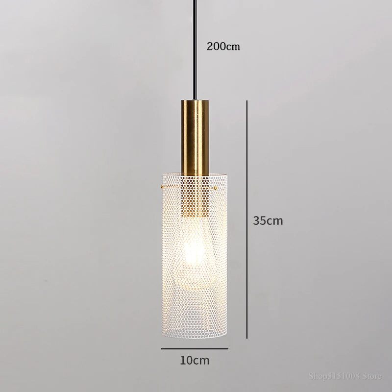 suspension nordiques ajourées style loft moderne minimaliste