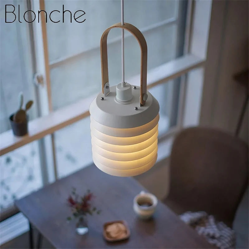 suspension design en forme de lanterne pour intérieur élégant - vue 4 sur 9