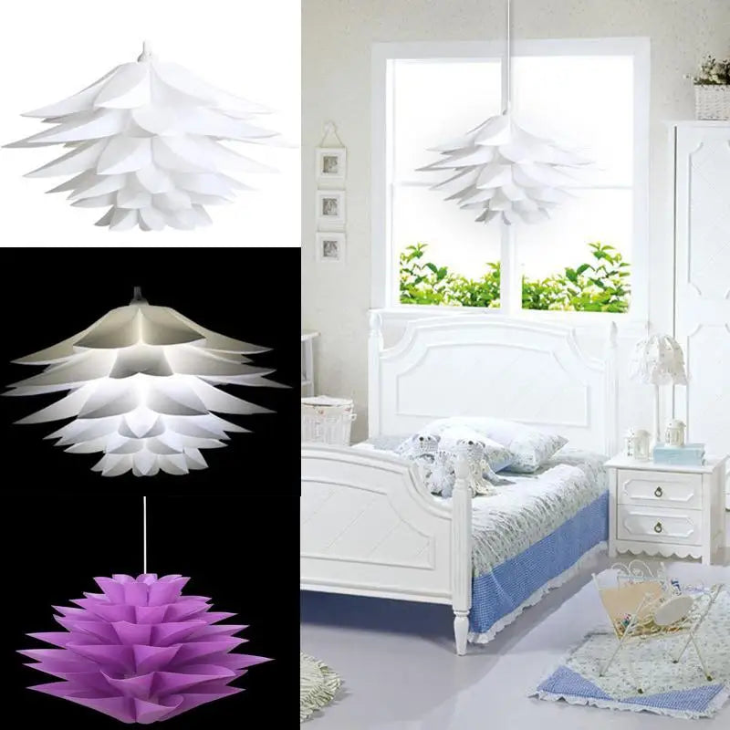 suspension 50 cm Lotus abat-jour Puzzle - vue 4 sur 10