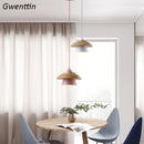 suspension en bois pour éclairage moderne et décoration