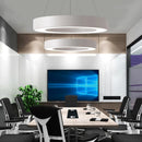 suspension lumière led en métal minimaliste suspendue