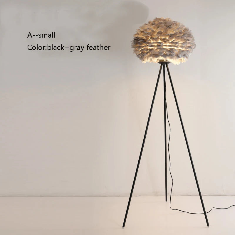 lampadaire créatif plumes pour mariage et célébration - vue 19 sur 22