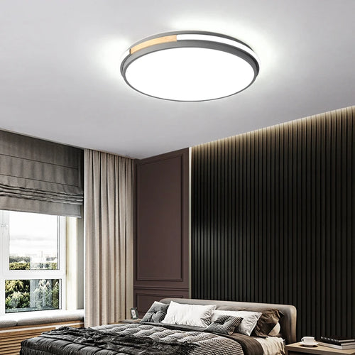 plafonnier rond design moderne pour intérieur lumineux décoratif - vue 3 sur 12