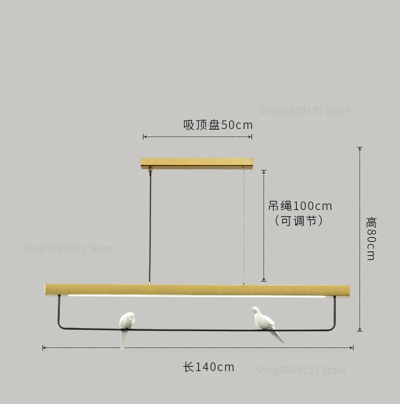 suspension led minimalistes design nordique luxe