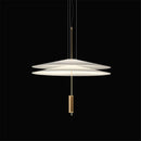 lustre moderne de flamant rose led pour décoration loft