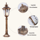 lampe de jardin rétro pour éclairage extérieur étanche