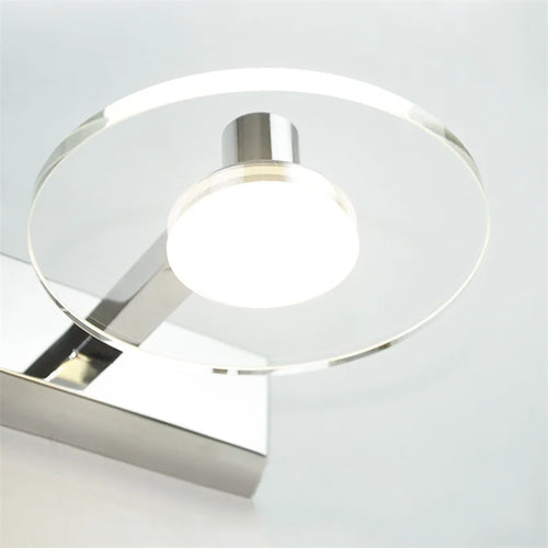 lumière led moderne résistante à l'humidité pour miroir de maquillage - vue 4 sur 7
