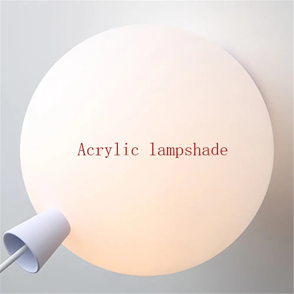 plafonnier led nordique avec astronaute et ballons pour enfants - vue 6 sur 28