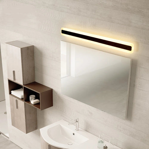 applique murale led acrylique miroir rectangle déco maison - vue 7 sur 16