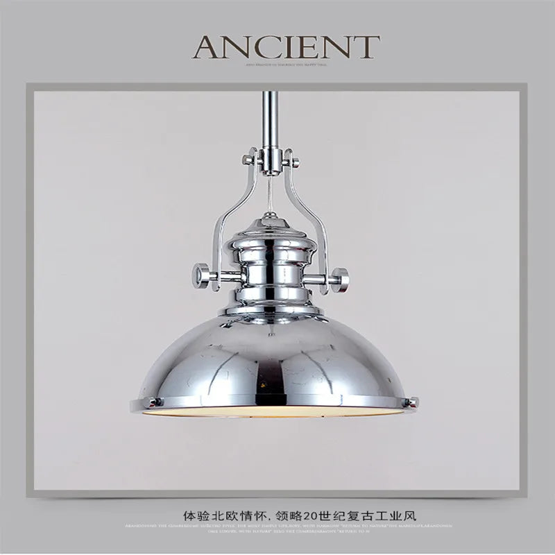 lustre industriel en fer style nordique pour cadeaux de nouvel an - vue 13 sur 14